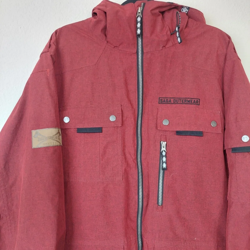 Saga Outerwear Fatigue 2L Ski‎ and Snowboard Winter Coat Jacket Size XL